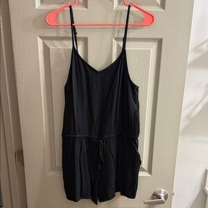 Old Navy Black Sleeveless Romper
